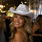 Gorro Cowgirl Blanco