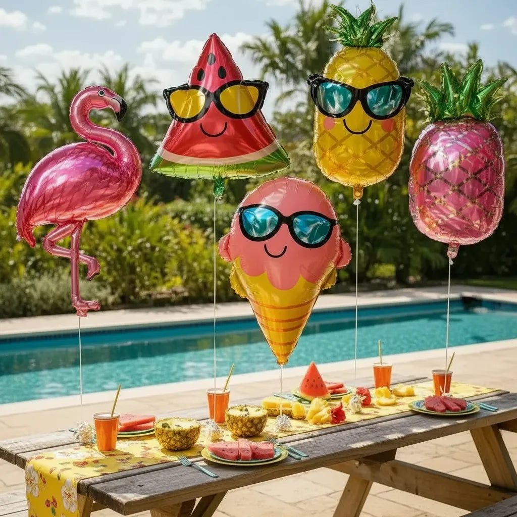 Set Globos Verano x 6