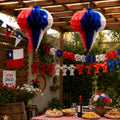 Adorno Colgante Trompo Tricolor Chile 33 cm | Fiestas Patrias