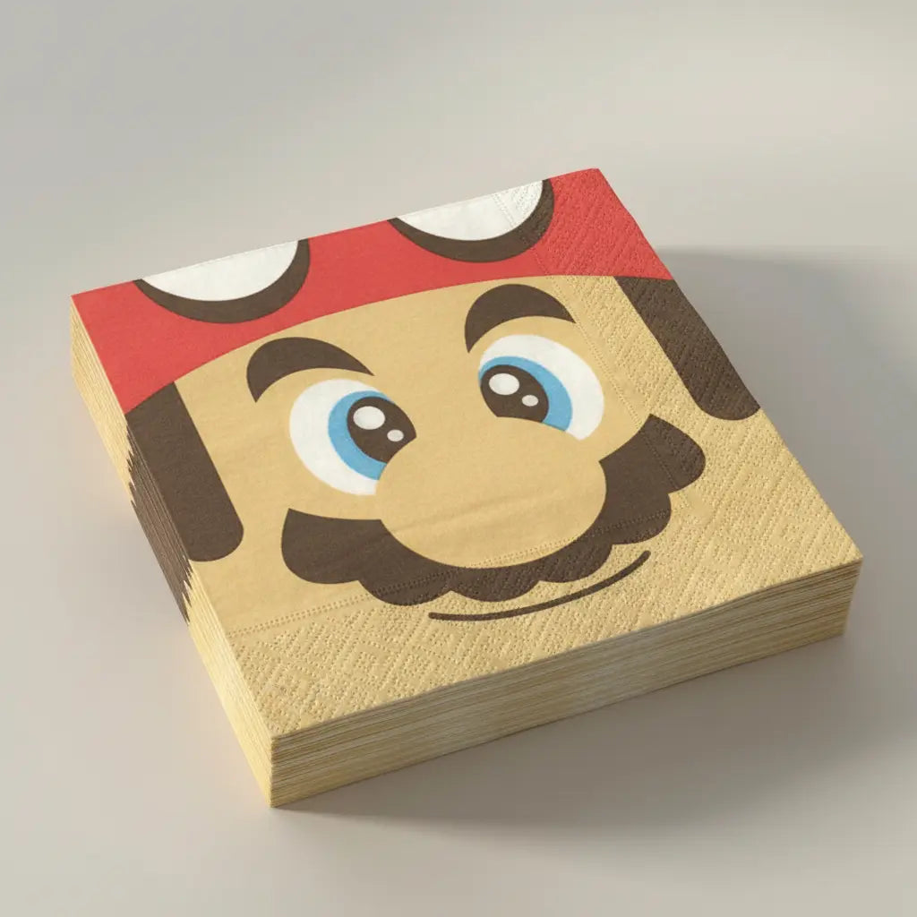 Servilletas Súper Mario x 12
