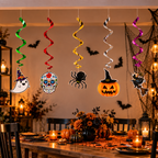 Decoración Espirales Colgante Halloween