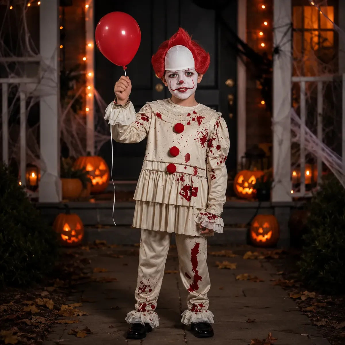 Disfraz Payaso IT NIÑO con Sangre