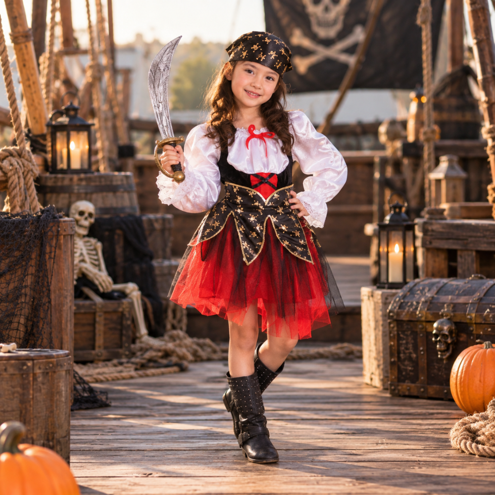 Disfraz Pirata Niña
