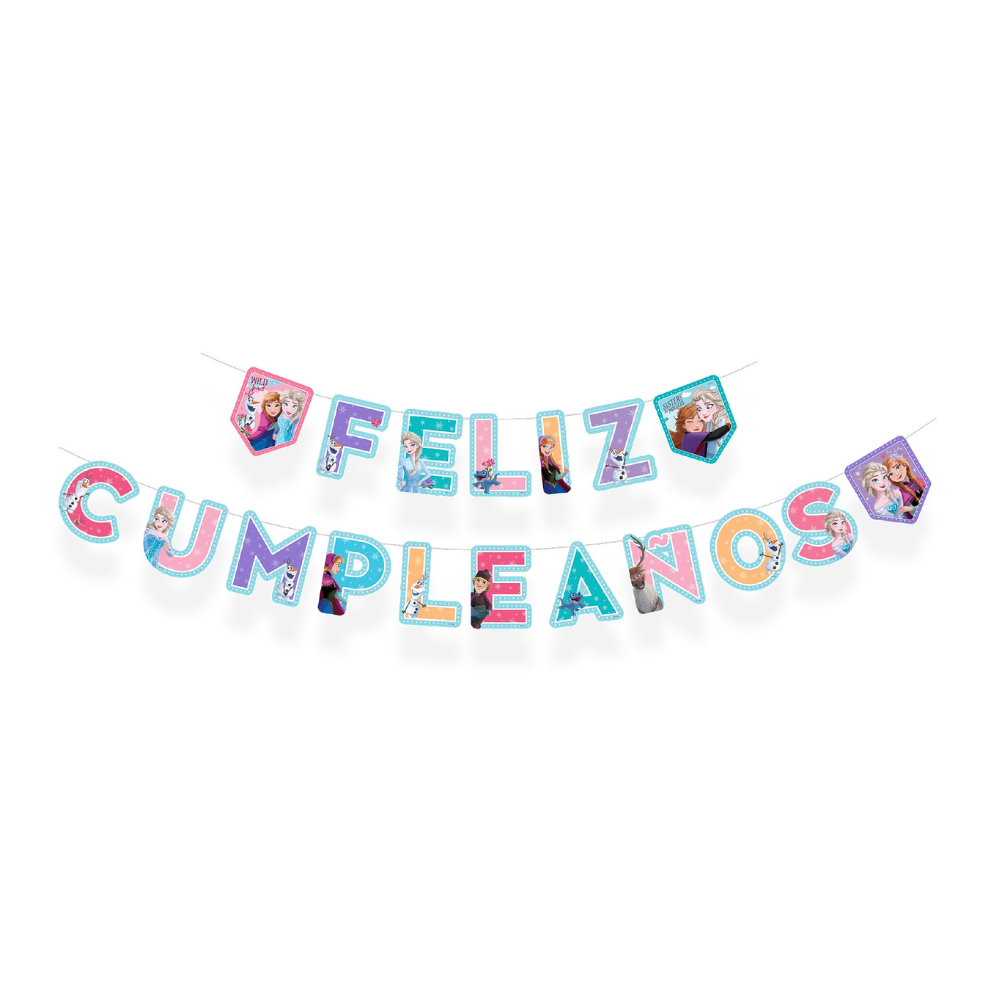 Pack Cumpleaños Frozen x 18