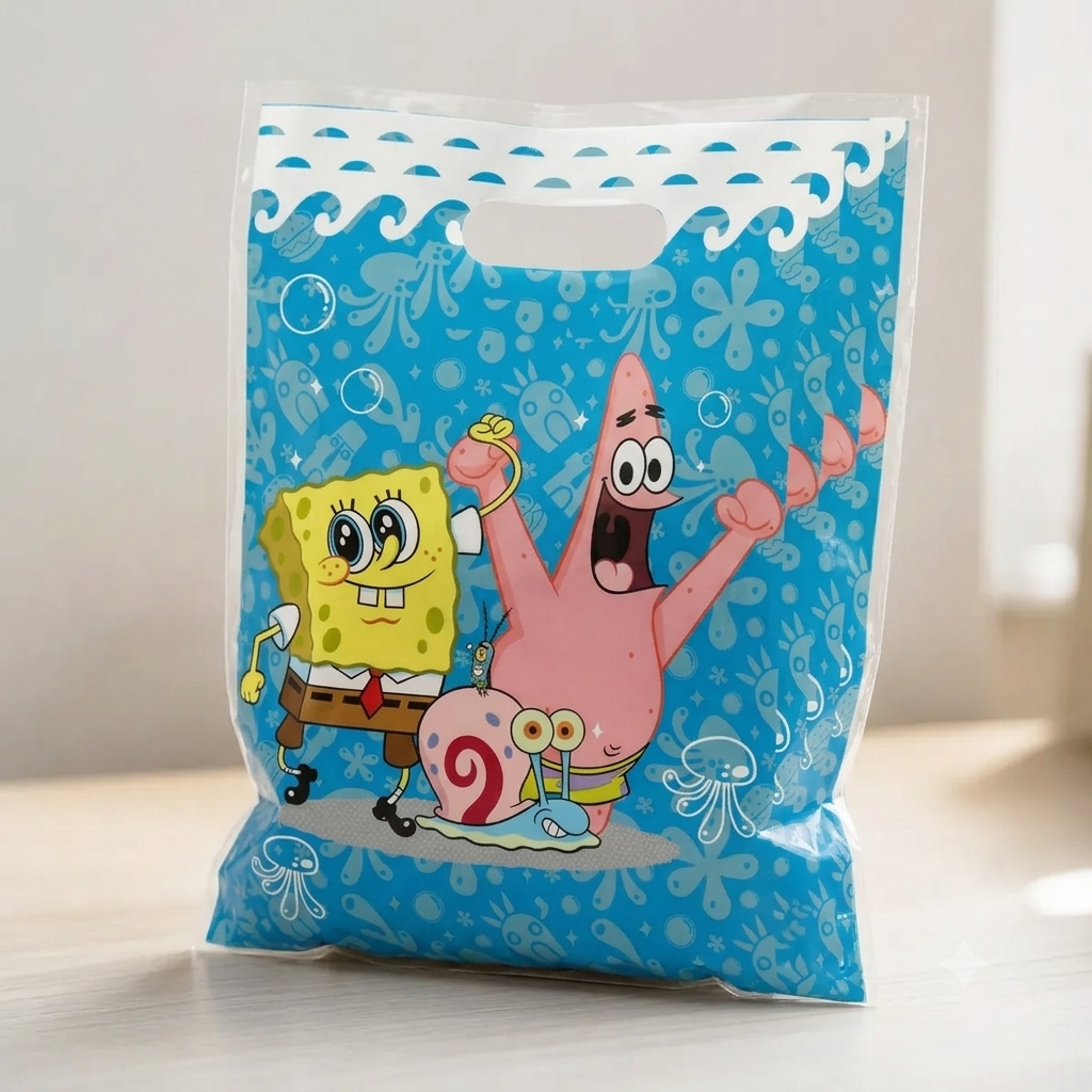 Bolsitas Bob Esponja x 6