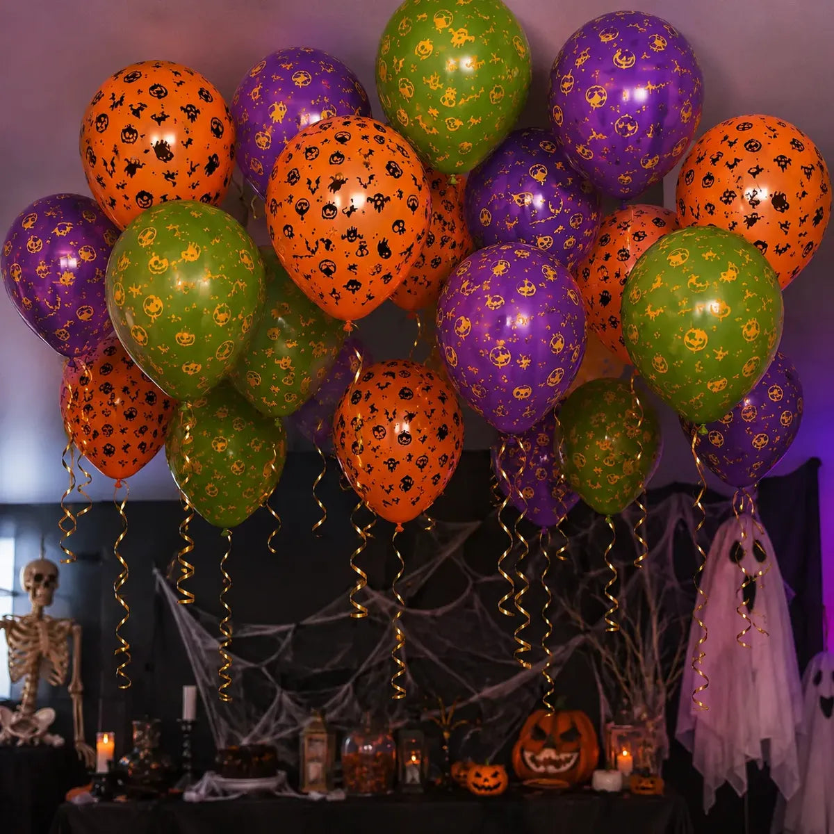 Globos Látex Halloween x 25