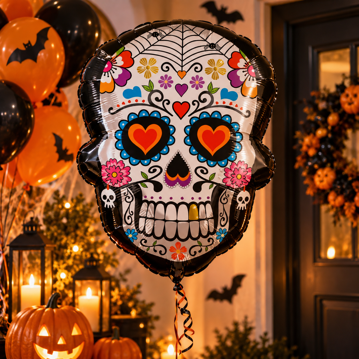 Globo Metálico Catrina