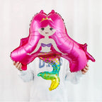 Globo Metálico Sirena 80 cm
