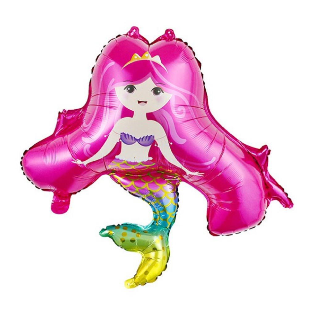 Globo Metálico Sirena 80 cm