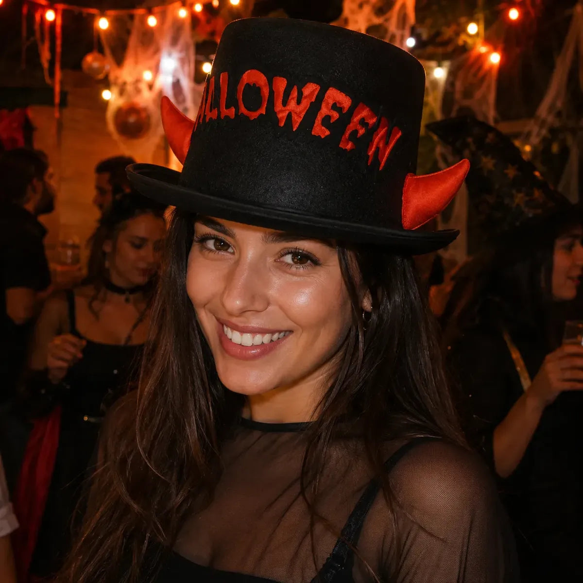 Gorro Copa Cachos Halloween
