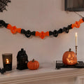 Guirnalda Papel Calabaza Murciélago