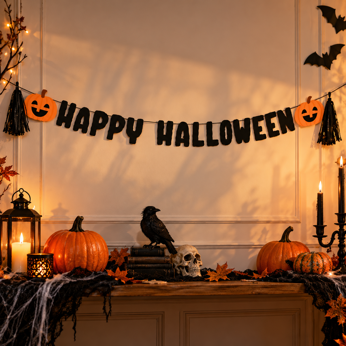 Decoración Guirnalda Happy Halloween