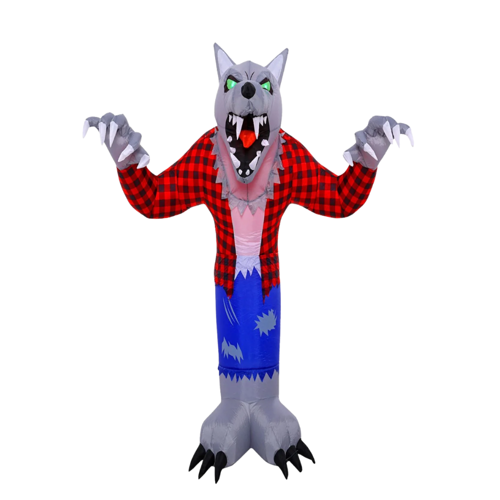 Decoración Inflable Lobo 180 cm
