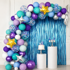 Arco Orgánico de Globos Sirena 100 Unidades