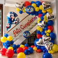 Kit Decoración Cumpleaños Sonic 61 Globos | Arco Completo