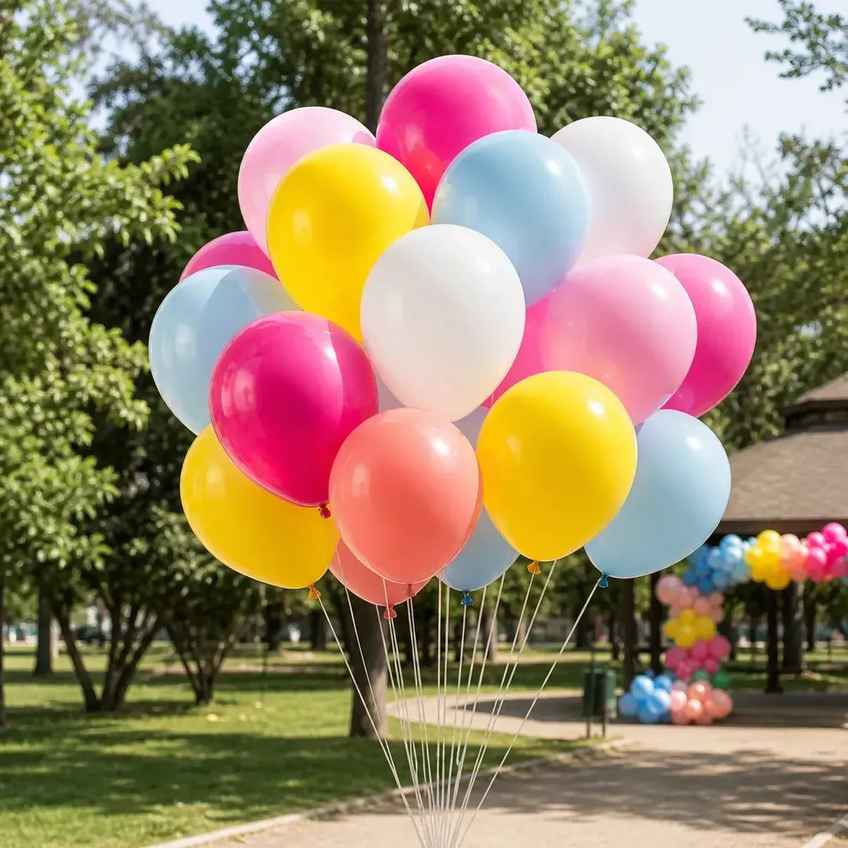 Kit Decoración Cumpleaños Globos Arcoíris | Cortina y Feliz Cumpleaños