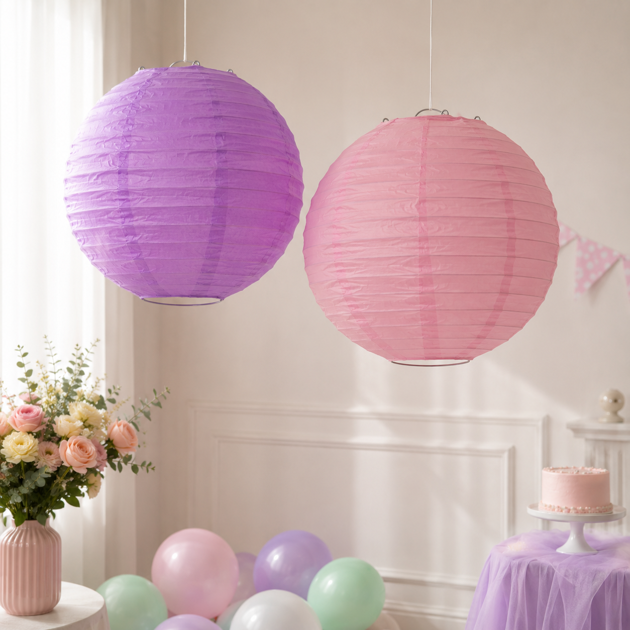 Kit Decoración Cumpleaños + Arco Orgánico Pastel | Cotillón Activarte