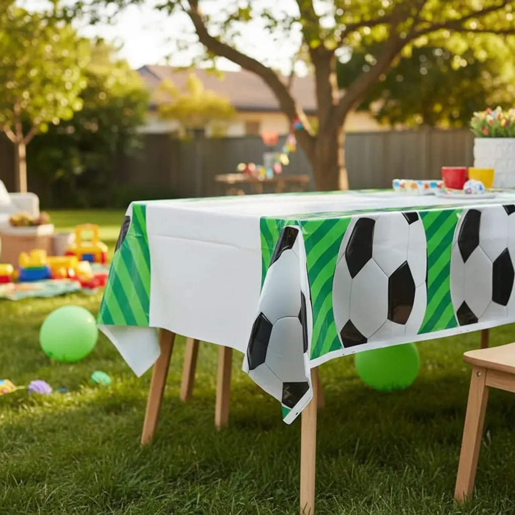 Pack Decoración Cumpleaños Fútbol para 6 Personas
