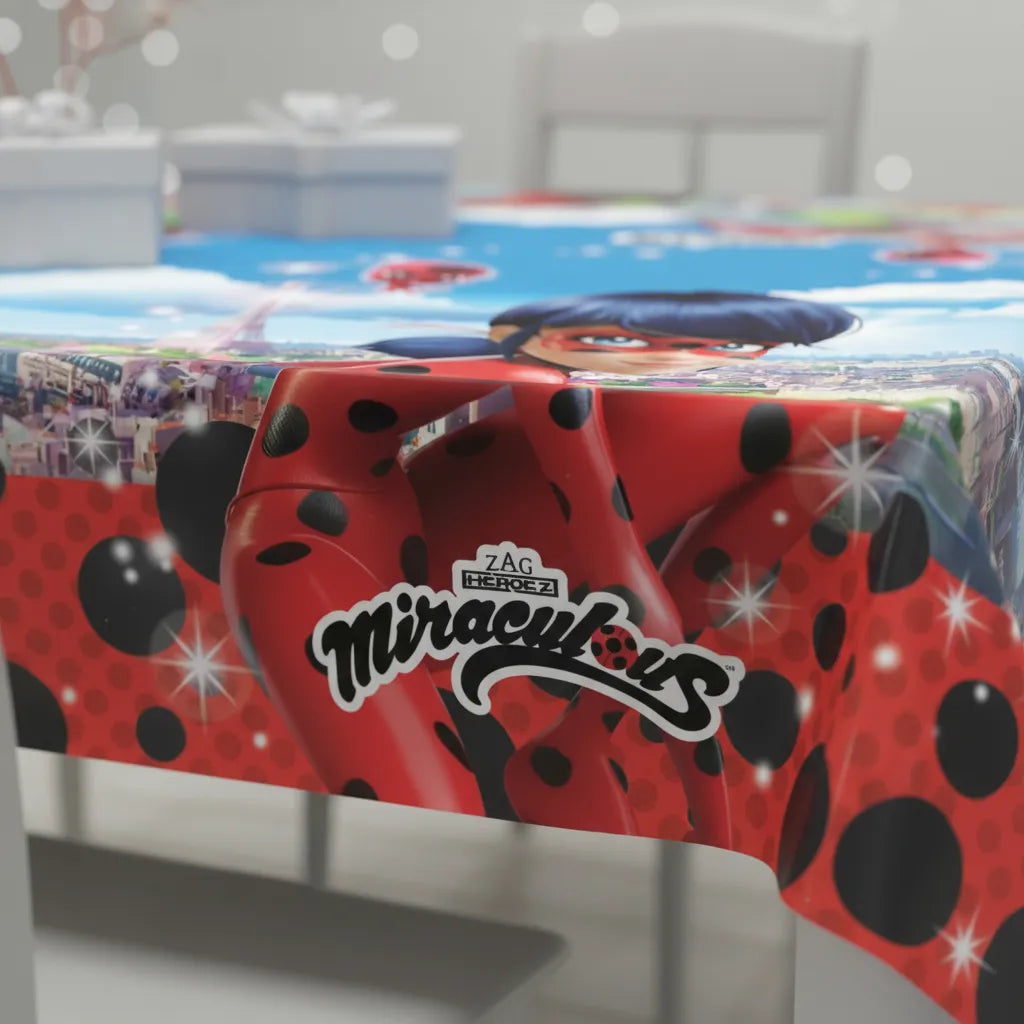 Pack Decoración Cumpleaños Ladybug para 36 Personas