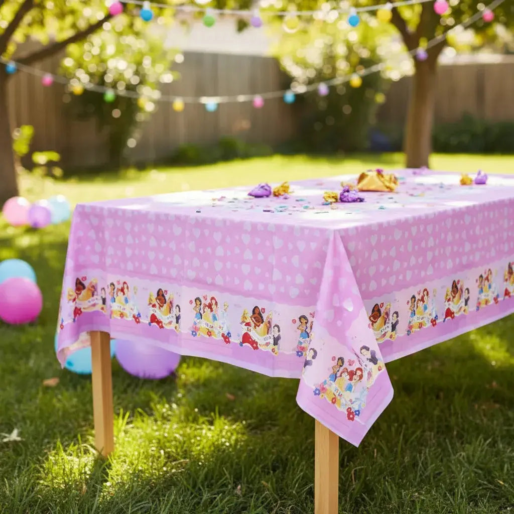 Pack Decoración Cumpleaños Princesas Disney para 36 Personas