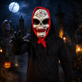 Máscara Esqueleto Catrina con Capucha