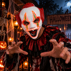 Máscara Payaso Sonrisa Led