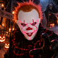 Máscara Payaso It con Luz
