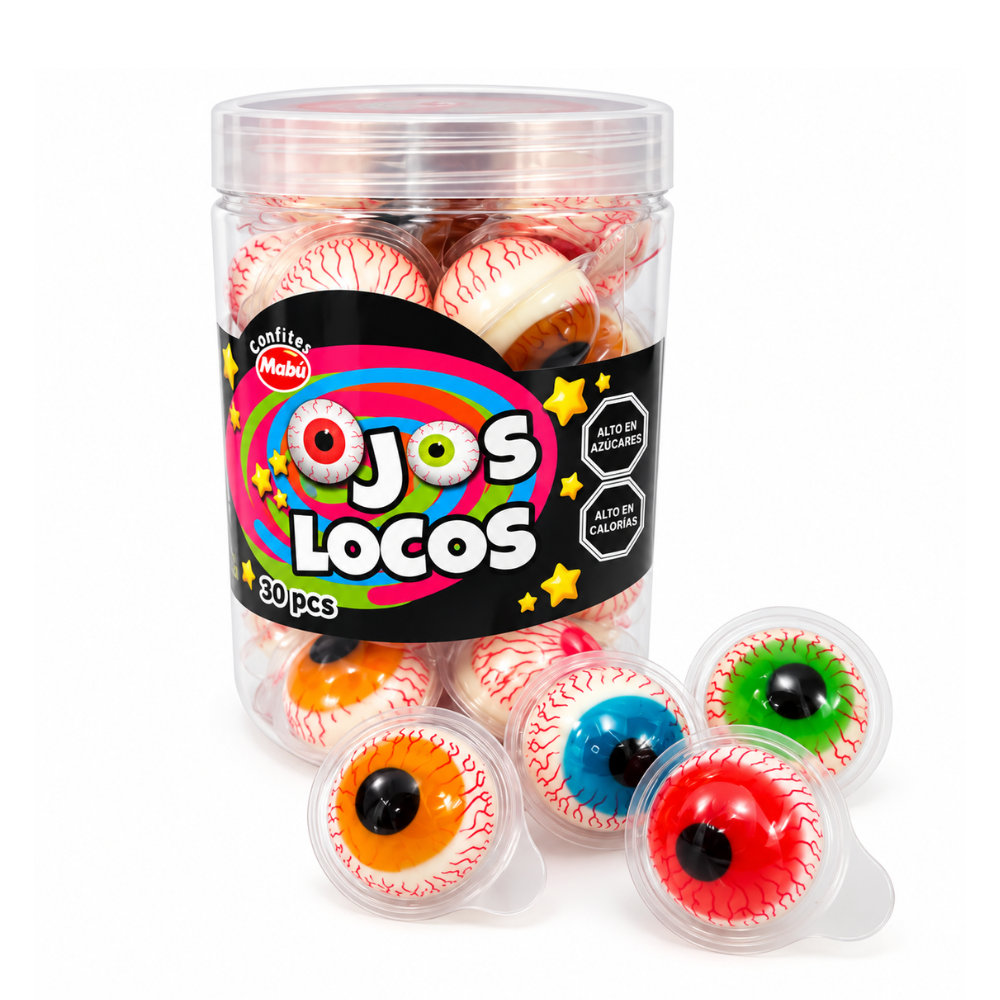 Dulces Ojos Locos x 30