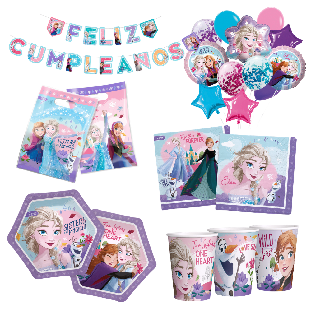 Pack Cumpleaños Frozen x 18