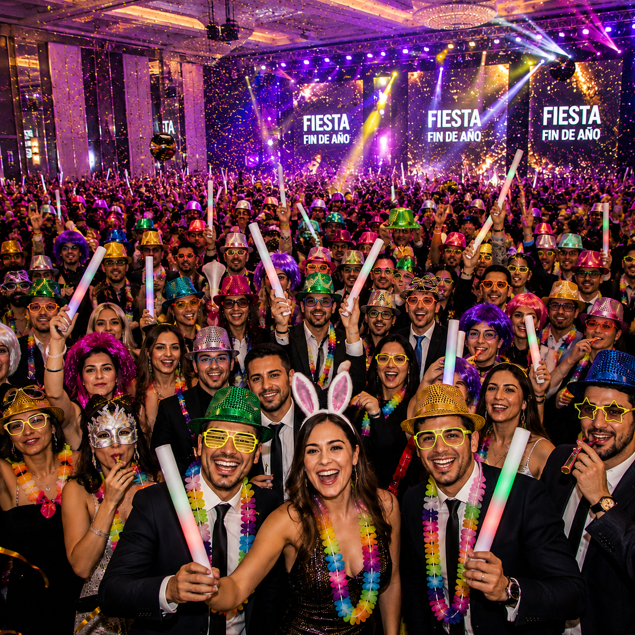Pack Cotillón para Empresas y Eventos | Económico | 1.000 Personas