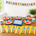 Pack Decoración Cumpleaños Payaso Plim Plim para 18 Personas
