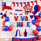 Pack Decoración Fiestas Patrias Chile Viva Chile