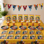 Pack Decoración Cumpleaños Naruto para 36 Personas