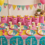 Pack Decoración Cumpleaños Llama para 12 Personas