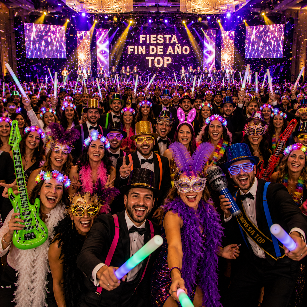 Pack Cotillón Premium para Empresas y Eventos | 1.000 Personas