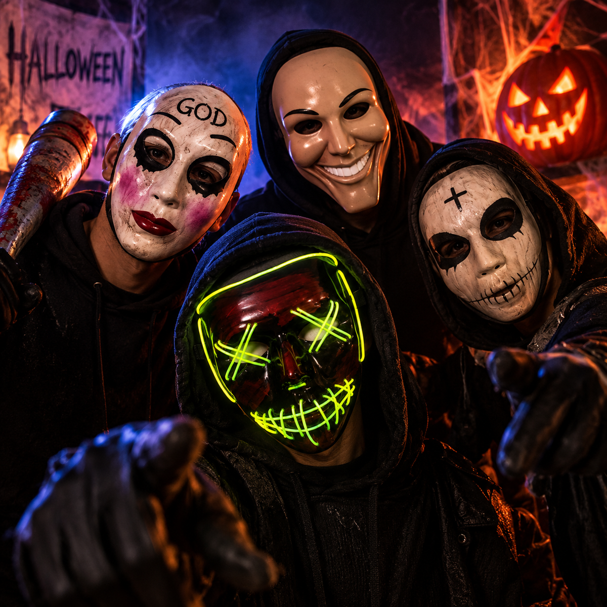Pack Máscaras La Purga