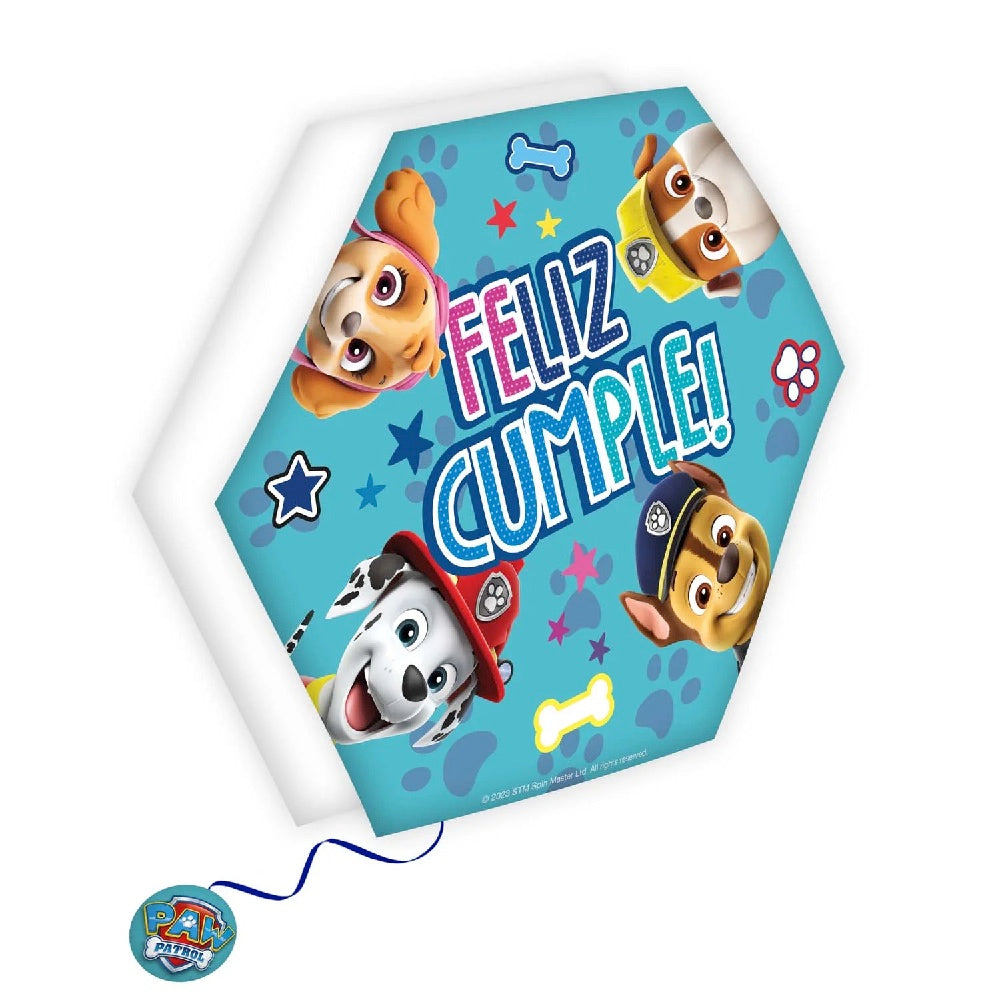 Piñata Grande Paw Patrol