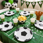 Pack Decoración Cumpleaños Fútbol para 12 Personas