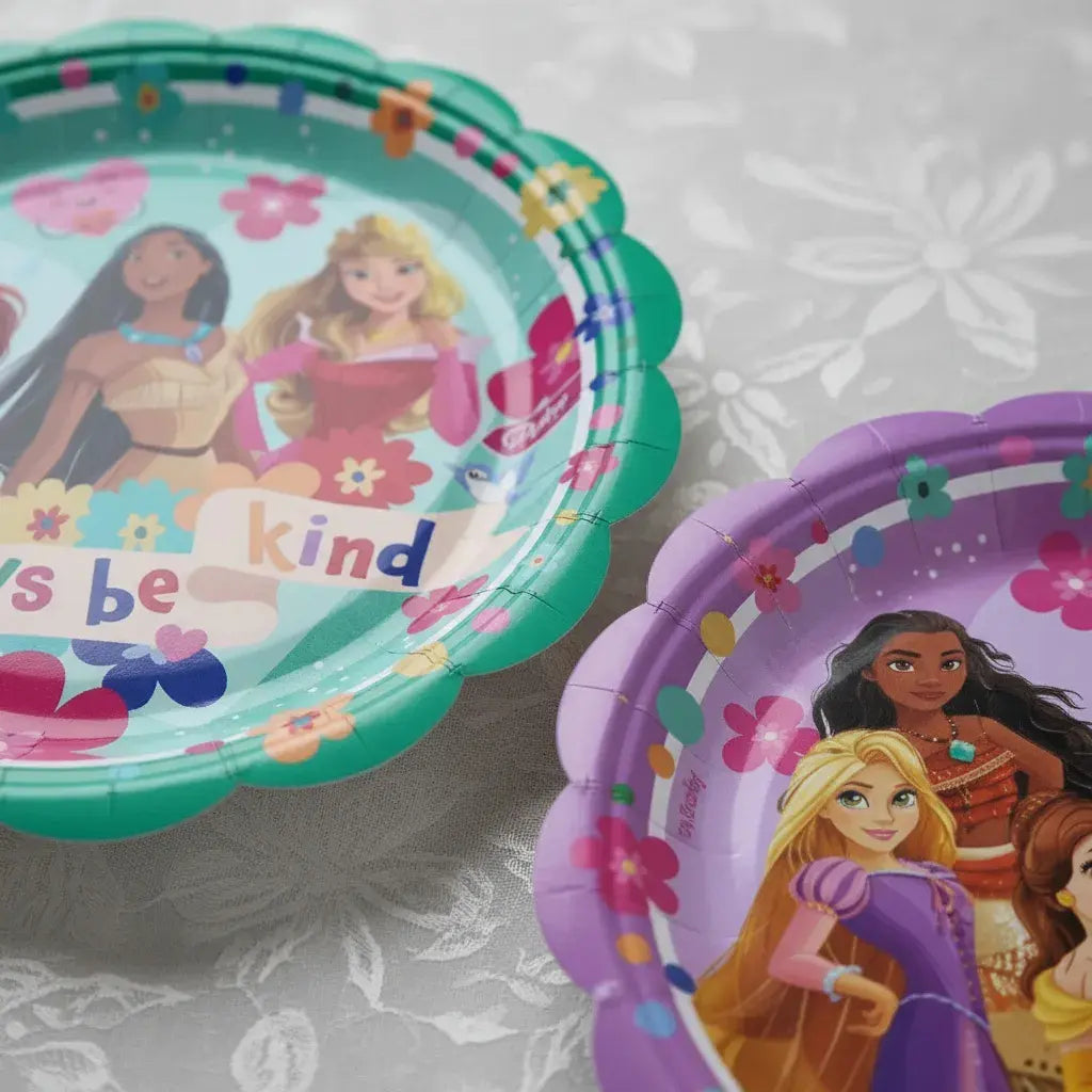 Pack Decoración Cumpleaños Princesas Disney para 36 Personas