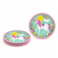 Platos Unicornio Encantado x 6