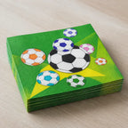 Pack Decoración Cumpleaños Fútbol para 12 Personas
