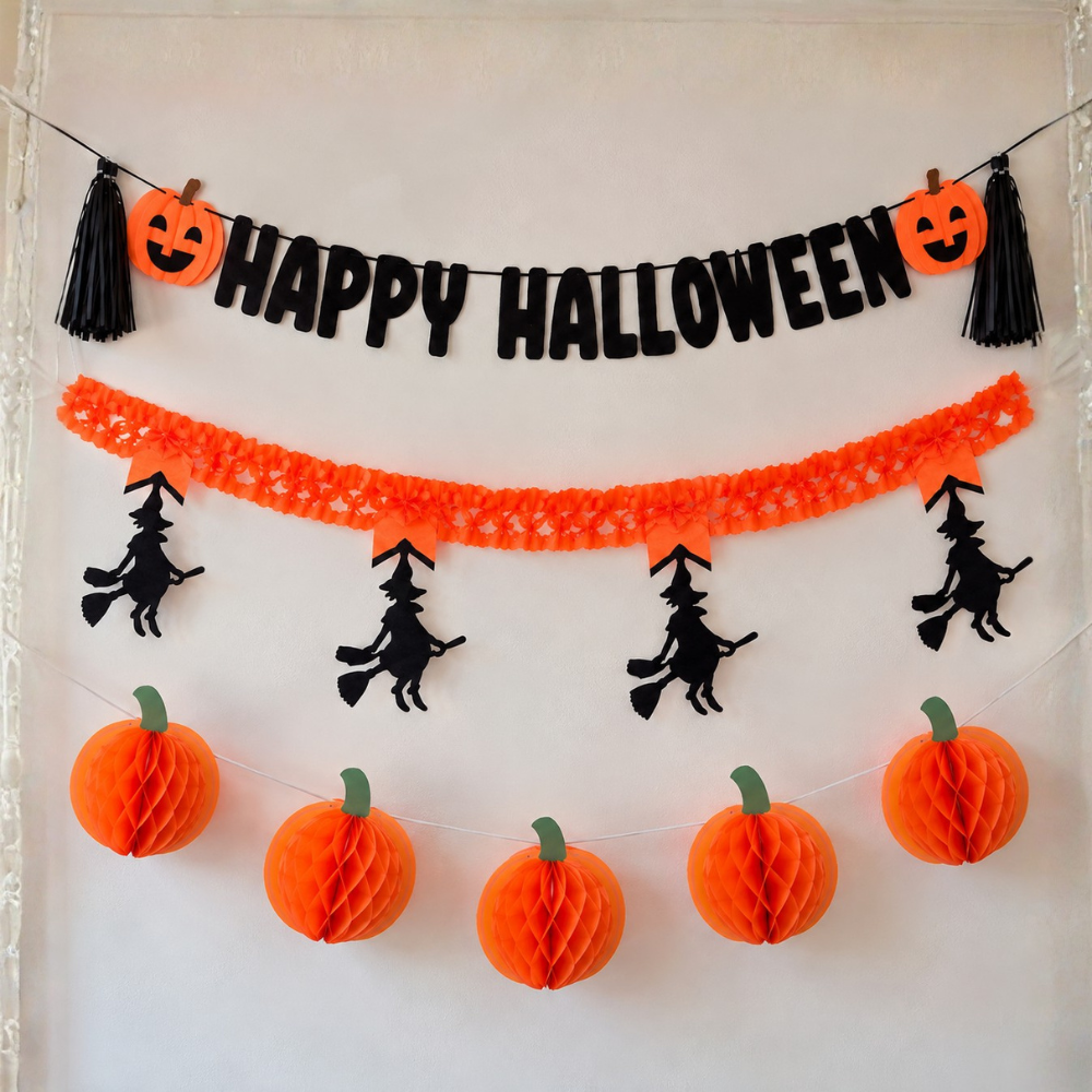 Set 3 Guirnaldas Halloween