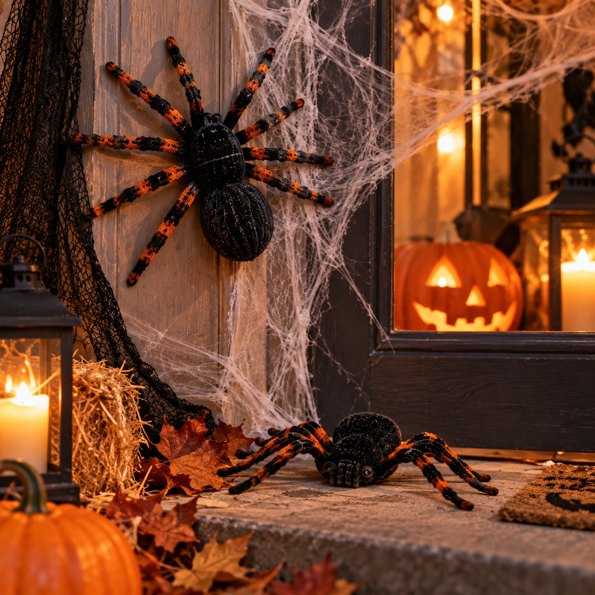 Set 2 Arañas Halloween