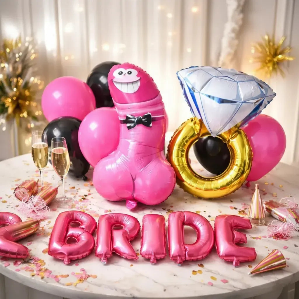 Kit de Globos Bride para Despedida de Soltera | Cotillón Activarte