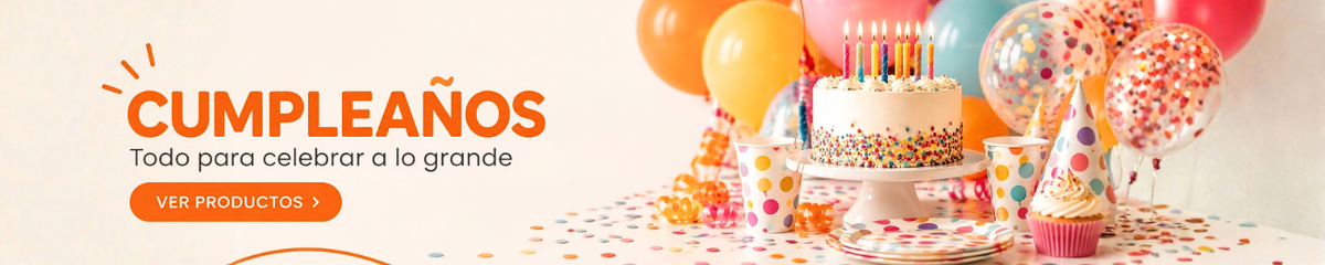 Cumpleaños: todo para celebrar a lo grande