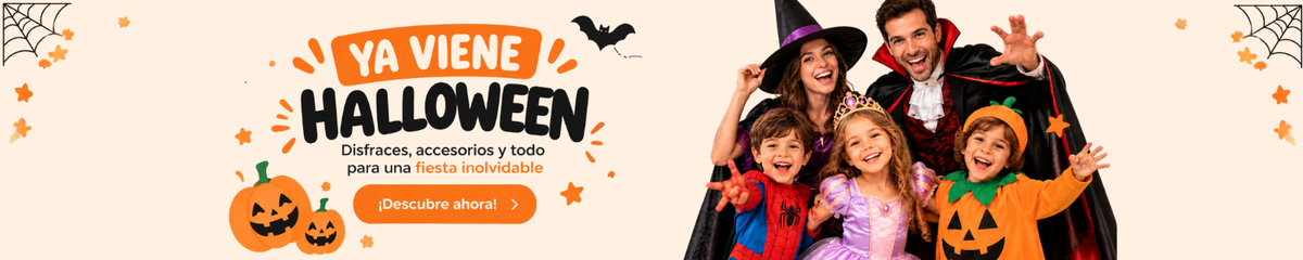 Ya viene Halloween: disfraces, accesorios y decoración