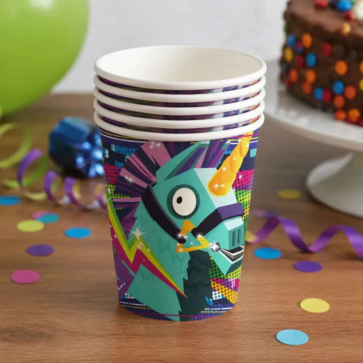 Pack Decoración Cumpleaños Gamer para 24 Personas