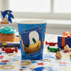 Pack Decoración Cumpleaños Sonic para 18 Personas
