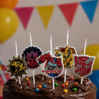 Pack Decoración Cumpleaños Transformers para 24 Personas