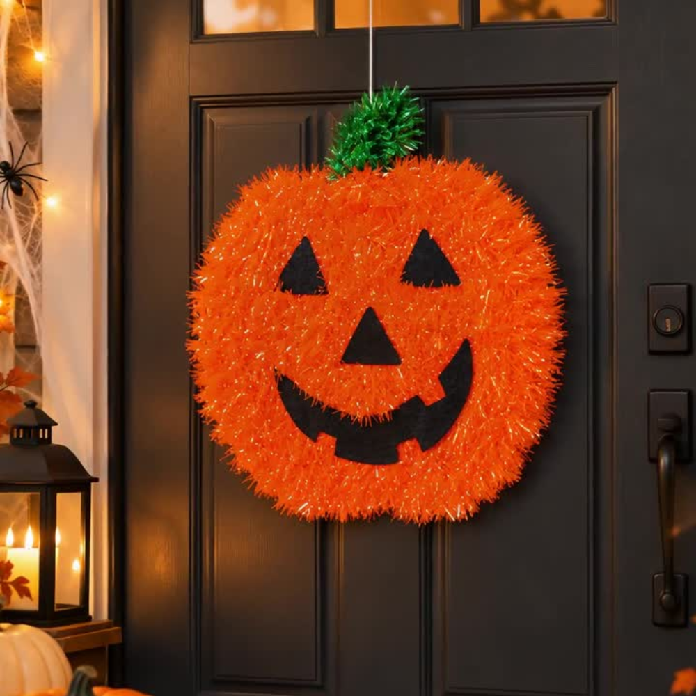 Deco Puerta Calabaza Halloween